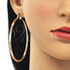 Argolla Extra Grande 5.134.016.1.70 Oro Laminado, Pulido, Tres Tonos