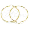 Argolla Extra Grande 5.134.016.1.70 Oro Laminado, Pulido, Tres Tonos