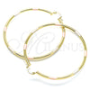 Argolla Extra Grande 5.134.016.1.70 Oro Laminado, Pulido, Tres Tonos