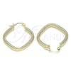Argolla Pequeña 02.213.0253.25 Oro Laminado, Diamantado, Tono Dorado