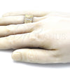Anillo de Hombre 01.380.0009.12 Oro Laminado, Diseño de San Judas, Pulido, Tono Dorado (Size 12)