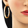 Arete Dormilona 02.163.0155.50 Oro Laminado, Pulido, Tono Dorado