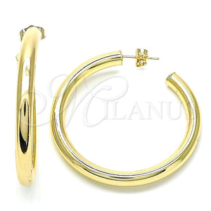 Arete Dormilona 02.163.0155.50 Oro Laminado, Pulido, Tono Dorado