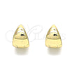 Argolla Huggie 02.195.0135.12 Oro Laminado, Pulido, Tono Dorado