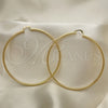 Argolla Extra Grande 5.134.015.90 Oro Laminado, Pulido, Tono Dorado