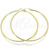 Argolla Extra Grande 5.134.015.90 Oro Laminado, Pulido, Tono Dorado