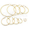 Argolla Extra Grande 5.134.015.90 Oro Laminado, Pulido, Tono Dorado