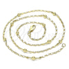 Gargantilla Basica 04.213.0228.18 Oro Laminado, Pulido, Tono Dorado (02 MM Thickness, 18 Inches Length)