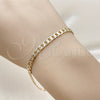 Pulsera Básica 04.213.0237.08 Oro Laminado, Diseño de Cubana, Pulido, Tono Dorado (Calibre 100, Grosor 04.3 MM, 8 Pulgadas de Largo)