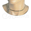 Gargantilla Basica 04.213.0164.16 Oro Laminado, Diseño de Cubana, Pulido, Tono Dorado (140 Gauge, 06 MM Thickness, 16 Inches Length)