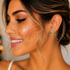 Arete Dormilona 02.58.0029 Oro Laminado, Pulido, Tono Dorado