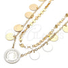 Gargantilla Elegante 04.331.0001.18 Oro Laminado, Pulido, Tono Dorado (06 MM Thickness, 18 Inches Length)