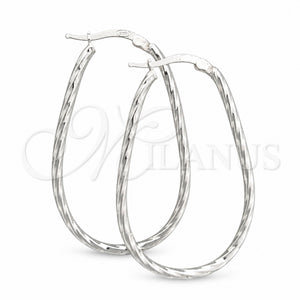 Argolla Mediana 02.389.0095.40 Plata Rodinada, Diamantado, Tono Plateado