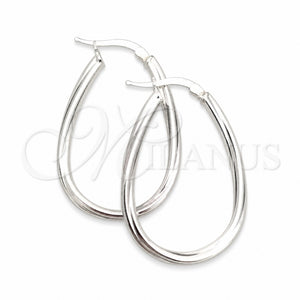 Argolla Mediana 02.389.0097.30 Plata Rodinada, Pulido, Tono Plateado