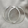 Argolla Grande 02.389.0096.50 Plata Rodinada, Pulido, Tono Plateado