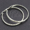 Argolla Grande 02.389.0114.50 Plata Rodinada, Diamantado, Tono Plateado