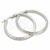 Argolla Mediana 02.389.0119.30 Plata Rodinada, Diamantado, Tono Plateado