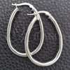 Argolla Mediana 02.389.0125.40 Plata Rodinada, Pulido, Tono Plateado
