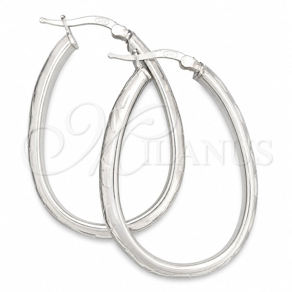 Argolla Mediana 02.389.0129.40 Plata Rodinada, Diamantado, Tono Plateado