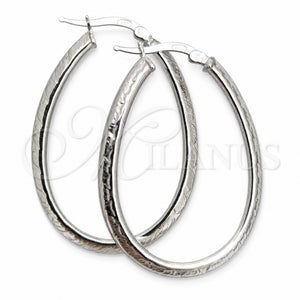 Argolla Mediana 02.389.0130.40 Plata Rodinada, Diamantado, Tono Plateado
