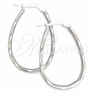 Argolla Mediana 02.389.0131.30 Plata Rodinada, Diamantado, Tono Plateado