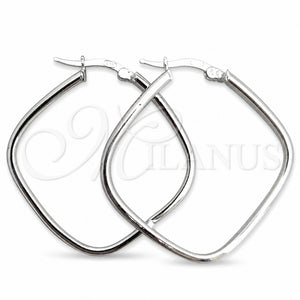 Argolla Mediana 02.389.0136.40 Plata Rodinada, Diamantado, Tono Plateado