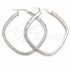 Argolla Mediana 02.389.0143.40 Plata Rodinada, Diamantado, Tono Plateado