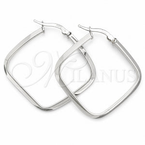 Argolla Mediana 02.389.0146.40 Plata Rodinada, Pulido, Tono Plateado