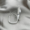 Argolla Mediana 02.389.0149.40 Plata Rodinada, Diseño de Torcido, Diamantado, Tono Plateado