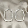 Argolla Mediana 02.389.0152.30 Plata Rodinada, Diseño de Torcido, Diamantado, Tono Plateado