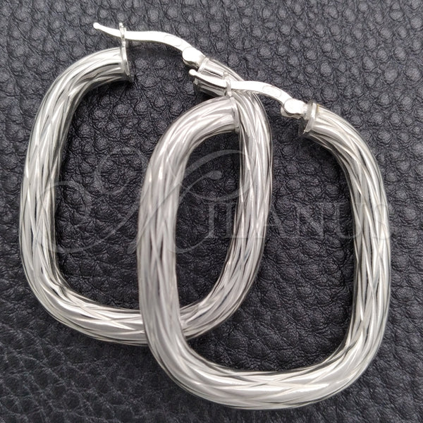 Argolla Mediana 02.389.0160.30 Plata Rodinada, Diamantado, Tono Plateado