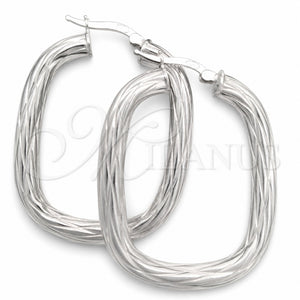 Argolla Mediana 02.389.0160.30 Plata Rodinada, Diamantado, Tono Plateado