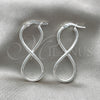 Argolla Mediana 02.389.0167.30 Plata Rodinada, Diseño de Torcido, Pulido, Tono Plateado