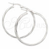 Argolla Mediana 02.389.0174.30 Plata Rodinada, Diseño de Torcido, Diamantado, Tono Plateado