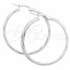 Argolla Mediana 02.389.0174.30 Plata Rodinada, Diseño de Torcido, Diamantado, Tono Plateado