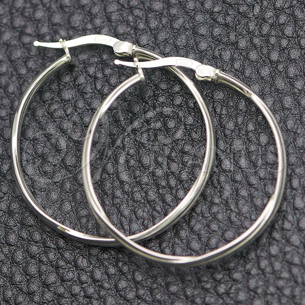 Argolla Mediana 02.389.0175.30 Plata Rodinada, Diseño de Torcido, Diamantado, Tono Plateado