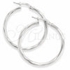 Argolla Mediana 02.389.0178.30 Plata Rodinada, Diseño de Torcido, Diamantado, Tono Plateado