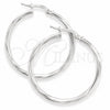 Argolla Mediana 02.389.0178.30 Plata Rodinada, Diseño de Torcido, Diamantado, Tono Plateado