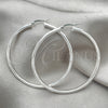 Argolla Grande 02.389.0182.50 Plata Rodinada, Diamantado, Tono Plateado