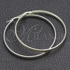 Argolla Grande 02.389.0184.50 Plata Rodinada, Pulido, Tono Plateado