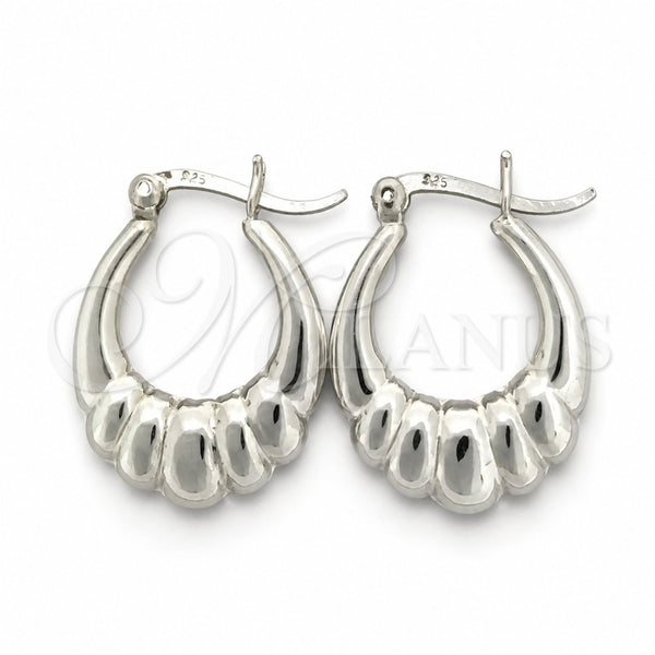 Argolla Pequeña 02.393.0003.20 Plata Rodinada, Pulido, Tono Plateado