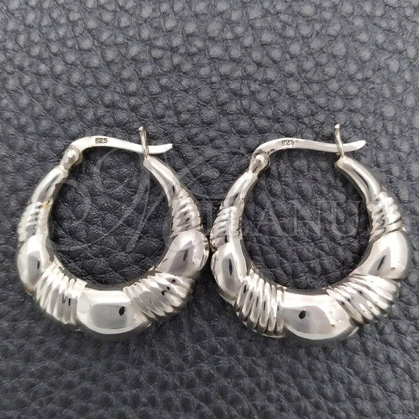 Argolla Mediana 02.393.0014.25 Plata Rodinada, Pulido, Tono Plateado