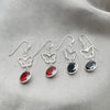 Arete Colgante 02.394.0015 Plata Rodinada, con Zirconia Cubica Blanca, Pulido, Tono Plateado
