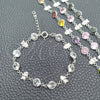 Pulsera Elegante 03.394.0007.07 Plata Rodinada, con Zirconia Cubica Blanca, Pulido, Tono Plateado (Grosor 07 MM, 7 Pulgadas de Largo)