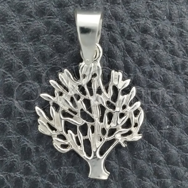Dije Elegante 05.392.0009 Plata Rodinada, Pulido, Tono Plateado