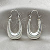 Argolla Pequeña 02.395.0011.20 Plata Rodinada, Pulido, Tono Plateado