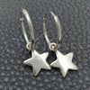 Argolla Pequeña 02.397.0016.15 Plata Rodinada, Diseño de Estrella, Pulido, Tono Plateado