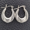 Argolla Mediana 02.395.0015.20 Plata Rodinada, Pulido, Tono Plateado