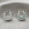 Argolla Mediana 02.395.0016.15 Plata Rodinada, Pulido, Tono Plateado
