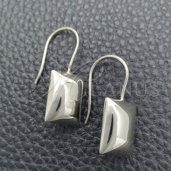 Arete Colgante 02.395.0022 Plata Rodinada, Pulido, Tono Plateado